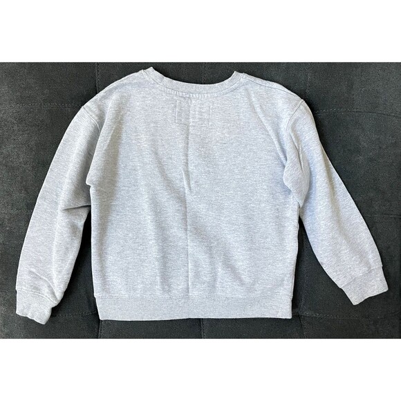 Rolling Stones Girls Medium Gray Crewneck Sweatshirt Band - Picture 5 of 8